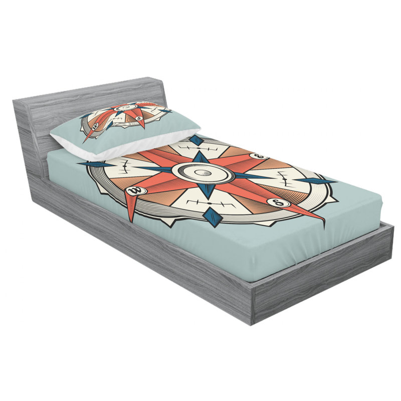 Microfiber Sheet Set, Twin XL Sheet Set with Fitted Sheet