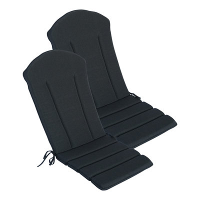 20" x 50" Patio Chair Cushion, Adirondack Chair Cushion with Ties