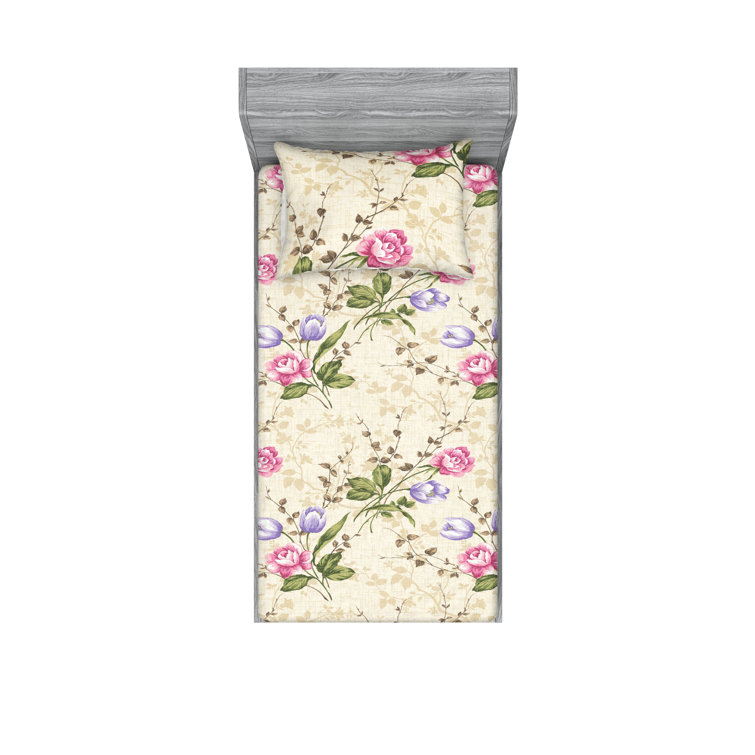 Drap-housse et taies décoratives 3 pièces Ambesonne