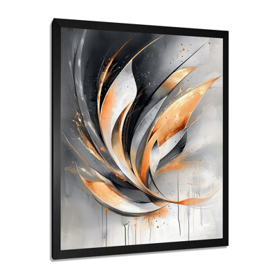 Hobscheid - Abstract Geometric Canvas Print