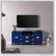 Console Campaign Entertainment Center - Bleu marine