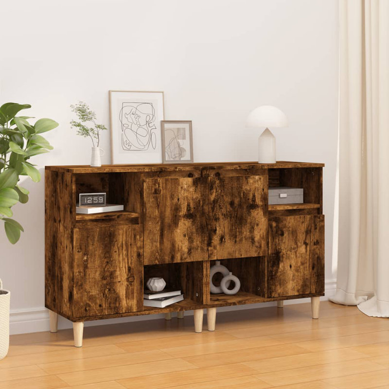 Derron 60cm Sideboard, Smoked Oak