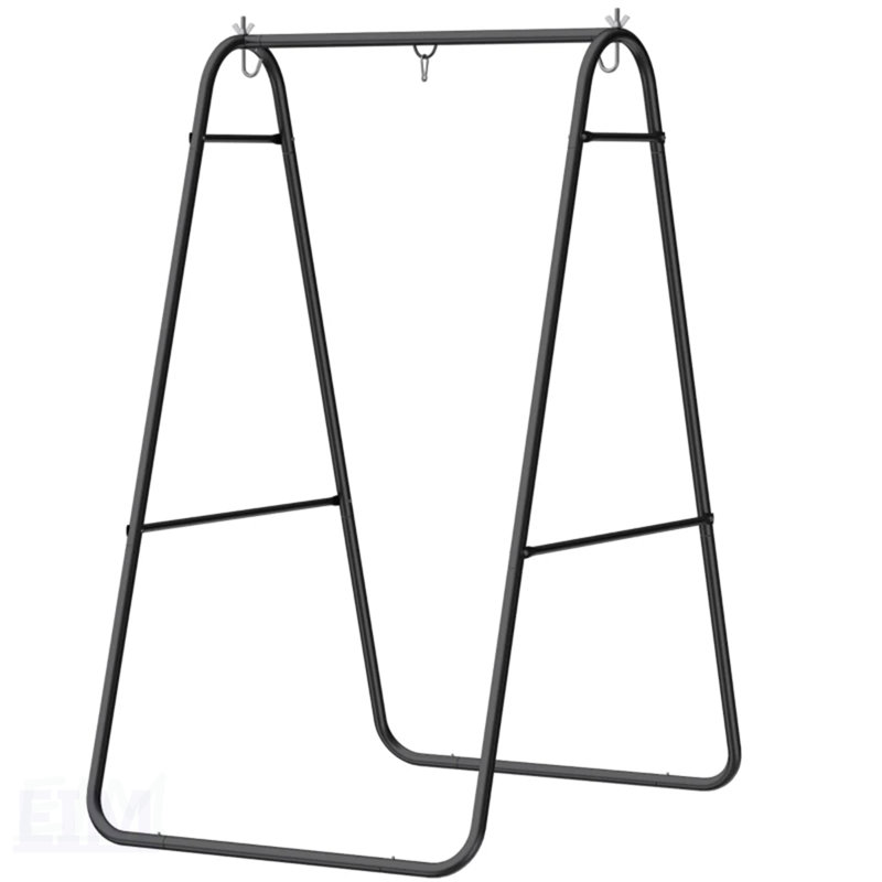 Support pour œuf, support pour hamac, structure en A en acier massif pour l'intérieur et l'extérieur, supporte jusqu'à 330 lb, polyvalent et durable