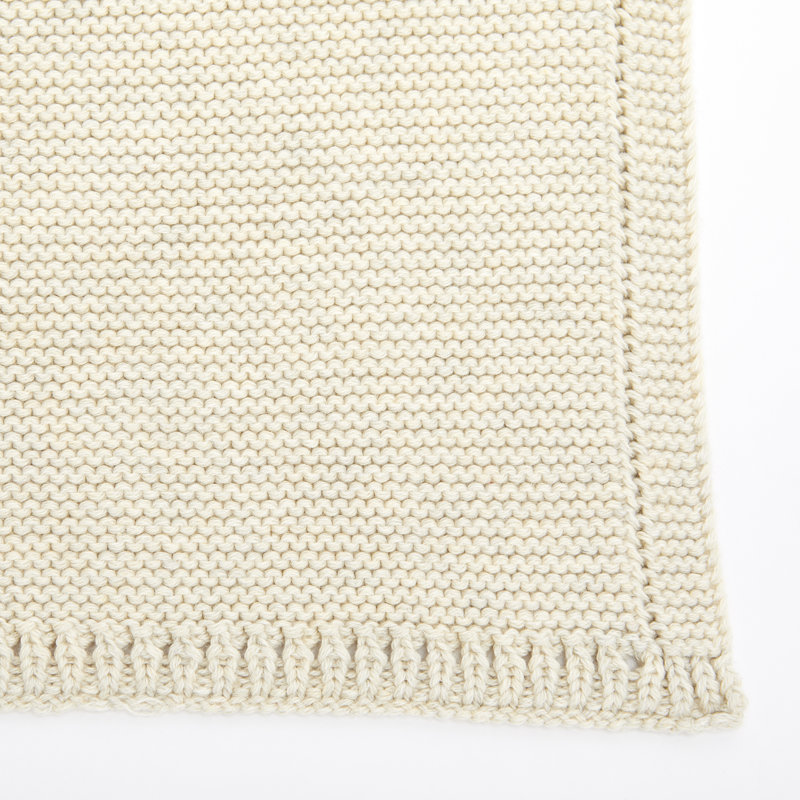 55% Organic Cotton, 45% Polyester Baby Blanket, Linen