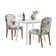 Annabelle 2 - Person Four Leg Dining Set