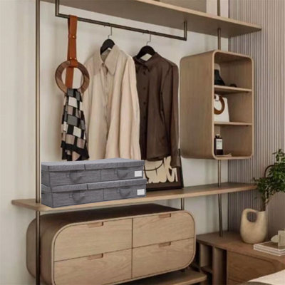 Brayden Studio Fabric Underbed Storage