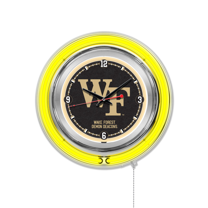 Horloge murale 15 po NCAA, Wake Forest