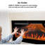 Eul 17 Stories Black Electric Fireplace-1089825531