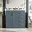 Meuble-lavabo de qualité supérieure avec lavabo en céramique et rangement abondant-199824365-194503668