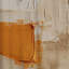 Textile Symphony II - Rideau abstrait obscurcissant avec collage abstrait - 1 panneau-107831134