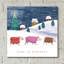  Art mural en verre acrylique «Pigs In Blankets» par Elle Media Group SA, 12 po x 12 po