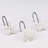 Ferrara Resin Rust Resistant Shower Curtain Hook