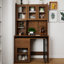 Ensemble de bureau d'ordinateur avec portes en verre Antheris-117122581