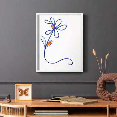 Reproduction encadrée Wobbler Blooms I - bois massif