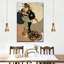 Femme Samurai Warrior sur toile-1637155664