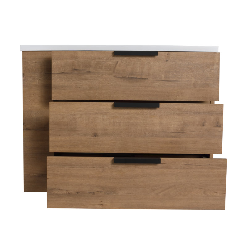 Cipriano Wall Mounting Bathroom Vanity
