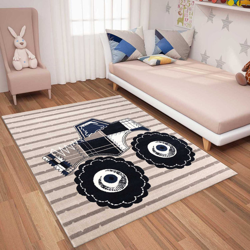 Claussen Flatweave Beige/Black Rug, Rectangle 160 x 230cm