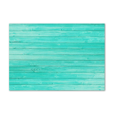 Green Boards - Wrapped Canvas Print