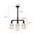Anye 3 - Light Black Kitchen Island Pendant
