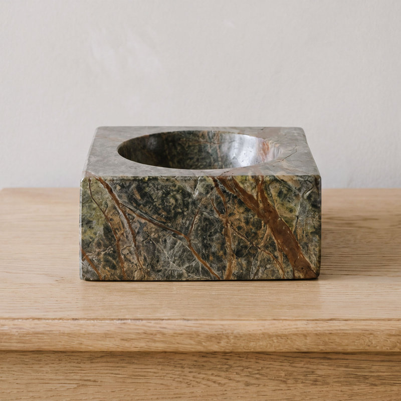Apollo Marble Catchall Panther Stone, Green