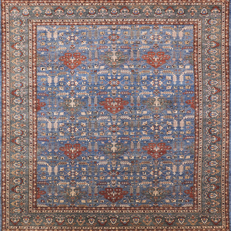 Oriental Indoor Rug, Square 6'
