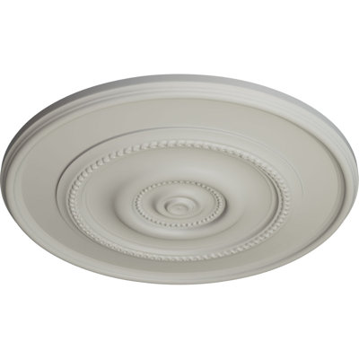Endurathane Dylar Ceiling Medallion, 30"OD x 2 1/4"P (Fits Canopies up to 6 1/4")Hand-Painted Pot of Cream Finish