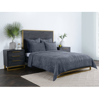 Velvet Quilt Set