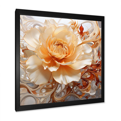 Fleur de magnolia blanc - impression