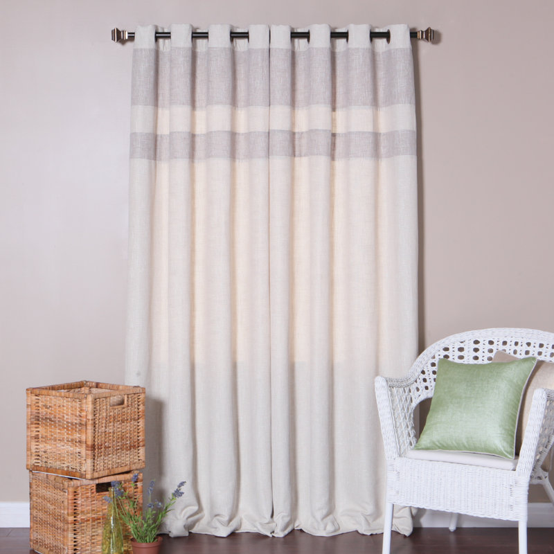 Semi Sheer Curtain, Cream