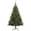 Artificial Hinged Christmas Tree 300 LEDs Green-1603129248-1603129250