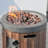 Round Magnesium Oxide Propane Smokeless Fire Pit