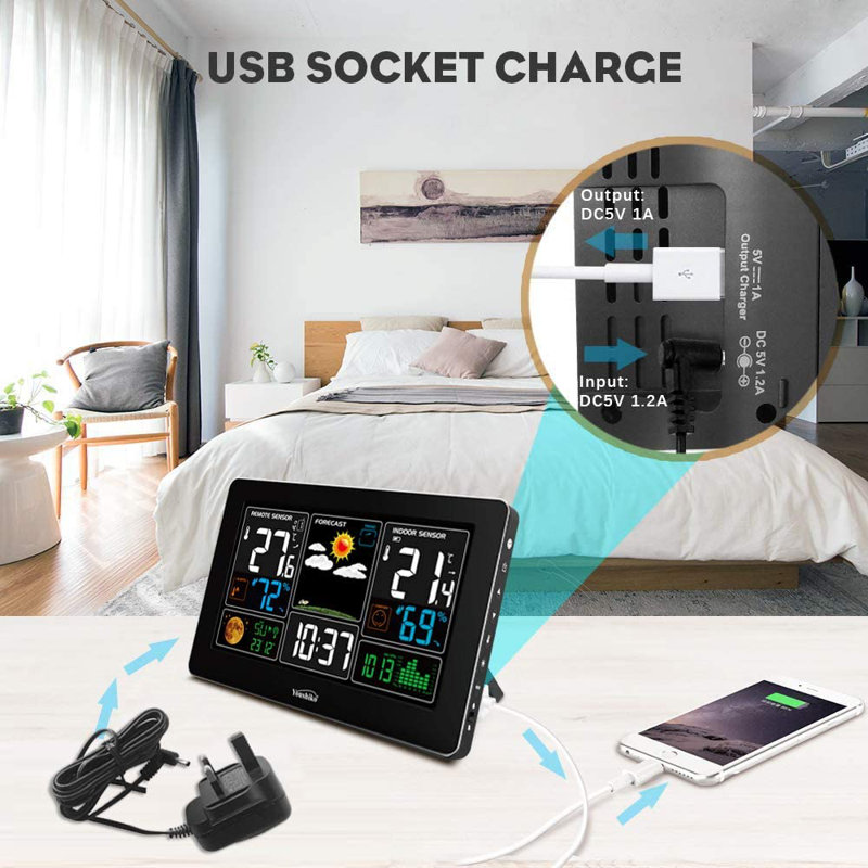 13cm Wireless Outdoor Weather Station