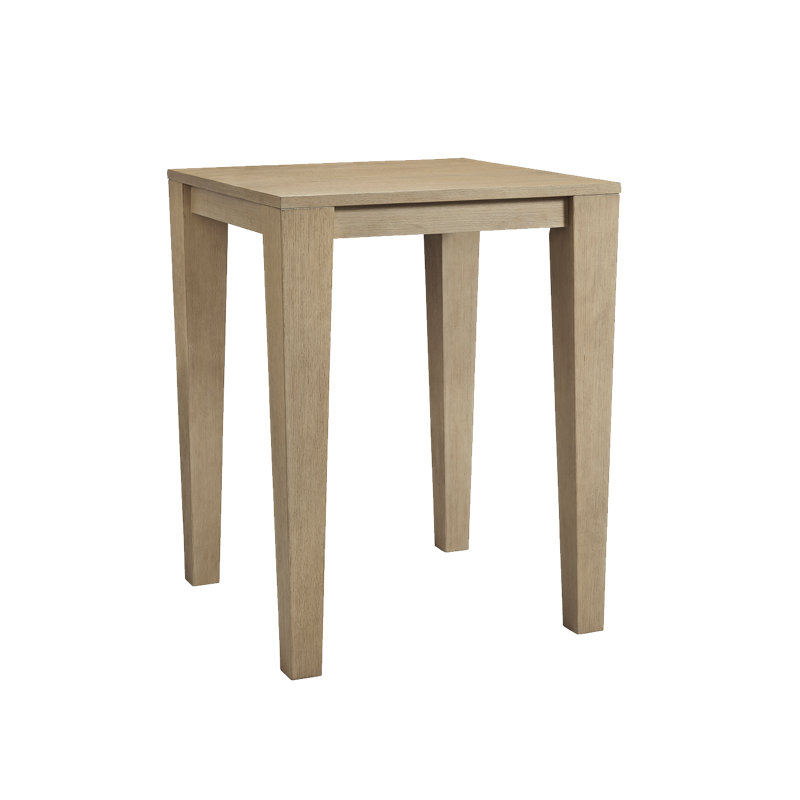 Table carrée en chêne blanc pour 2 personnes American Heritage
