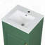 Armoire de meuble-lavabo avec tablette de porte et tablette réglable-554860909