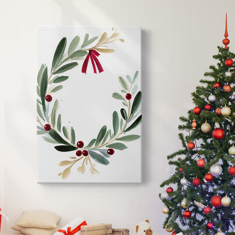 Art des Fêtes de Noël - Toile tendue avec châssis CCXXII, H 48 po x l 32 po