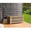Storage Box ACATE Concrete 121 cm Grey