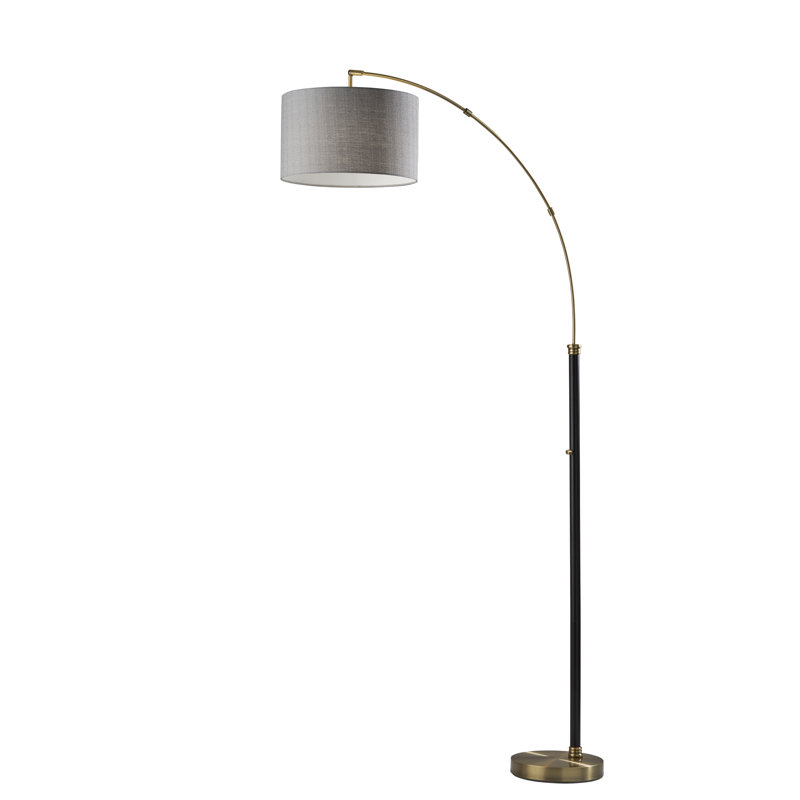 Lampe sur pied arquée 74 po Necmiye