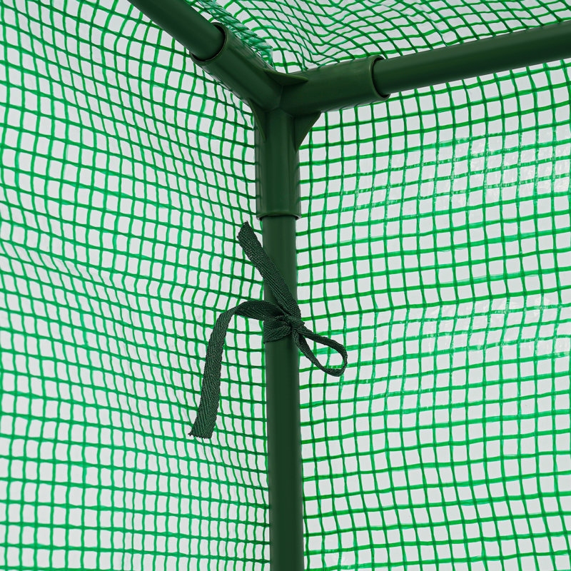 66.9X78.4X30.3” Green House Kit With Window, Green