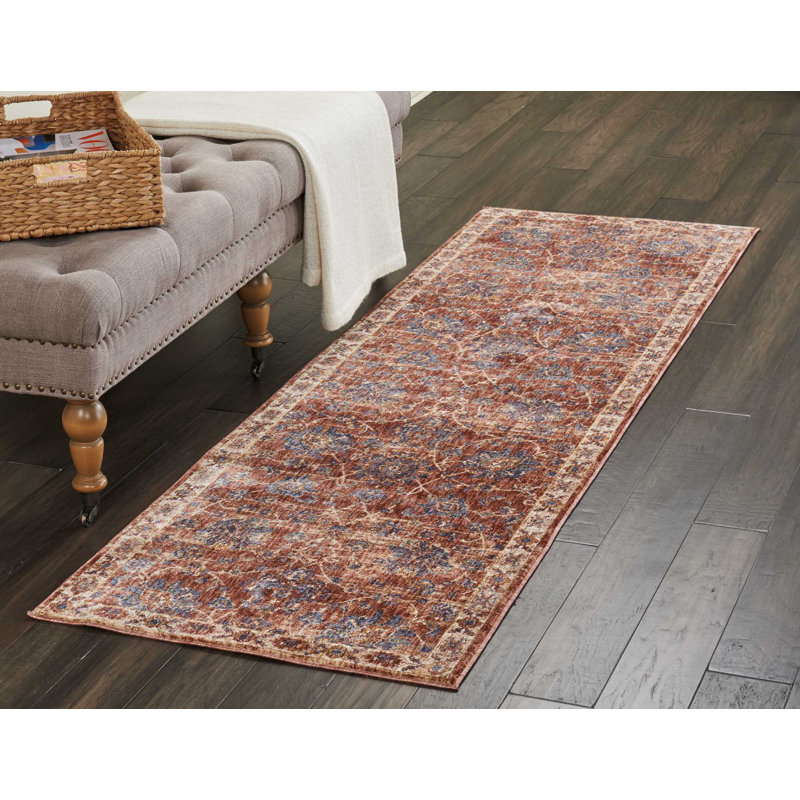 Oriental Indoor Rug, Runner 2'3" x 7'6"