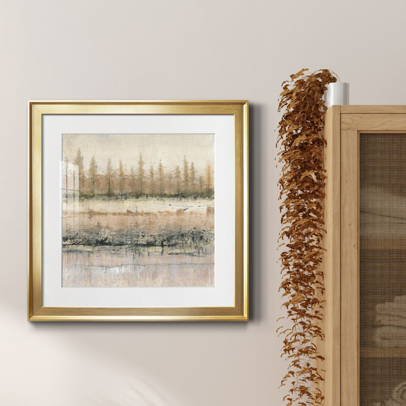 «What Lies Beneath I», reproduction de cadre photo, Cadre doré, H 17,5 po x l 17,5 po x P 1,5 po