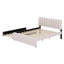 Lit plateforme tapissier avec lit gigogne-1492017730