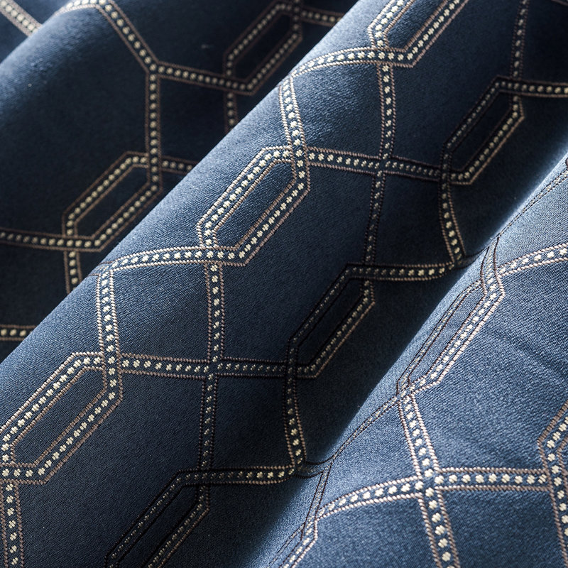 Lattice Polyester No Comforter, Queen Comforter + 2 Shams