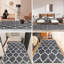 Coll Abstract Machine Printed Area Rug-1559736820