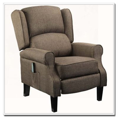 Fauteuil inclinable manuel de massage avec télécommande