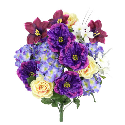 Arrangement floral mixte