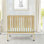 Folding Mini Portable Crib with Mattress