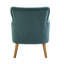 Acevedo Upholstered Plain Weave / Muslin Armchair-1999111566
