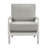 ACME Saraid Accent Chair, Gray Linen & Light Oak Finish-716839678