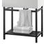 Ensemble de meuble-lavabo simple 30 po Whittier-435858185