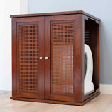 Refined Self Cleaning Litter Box Cabinet
